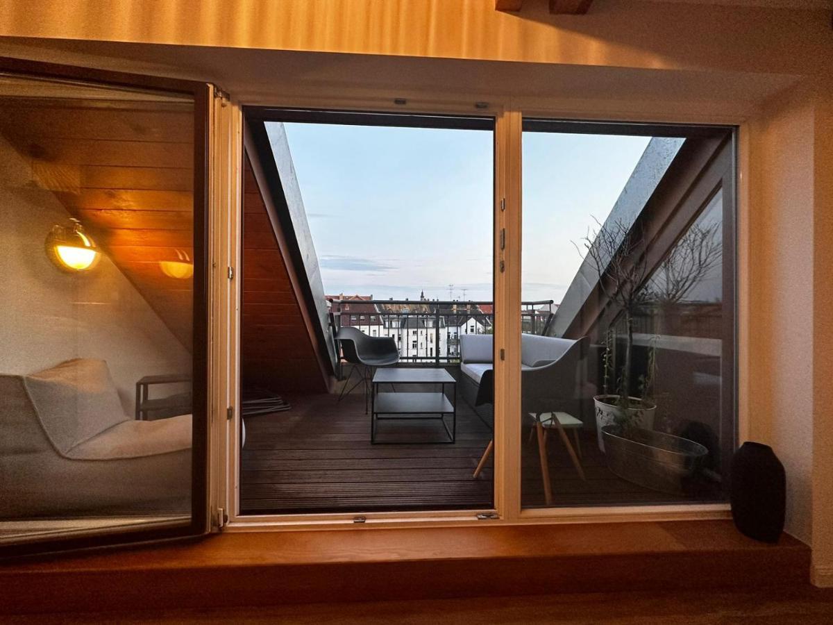 Nr 14 - Hochwertiges 3 Zimmer Maisonette Appartment Mit Grosszugigen Wohnbereich Und Balkon Leipzig Buitenkant foto
