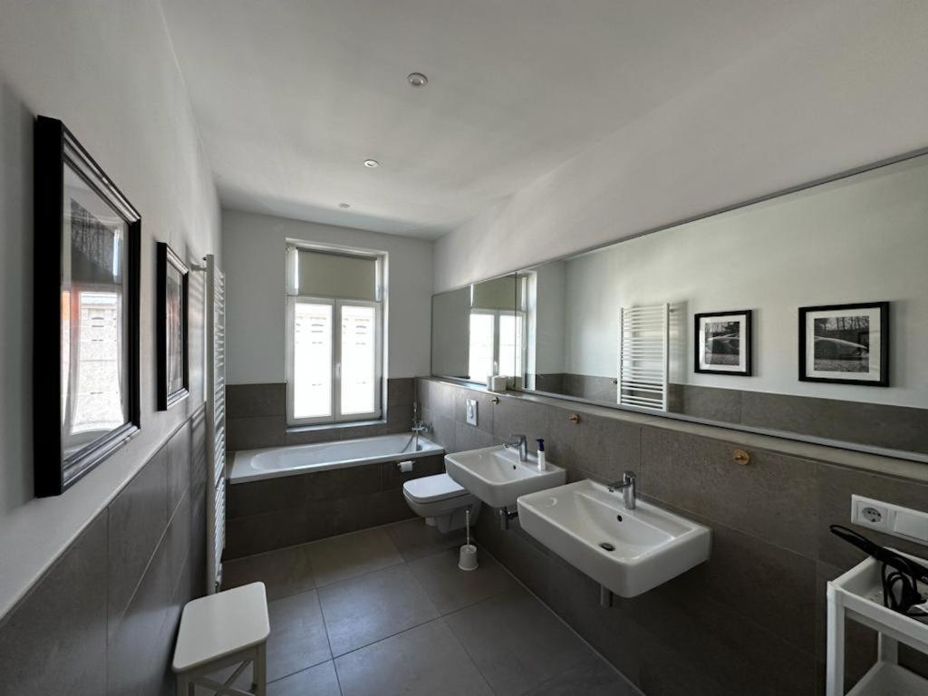 Nr 14 - Hochwertiges 3 Zimmer Maisonette Appartment Mit Grosszugigen Wohnbereich Und Balkon Leipzig Buitenkant foto