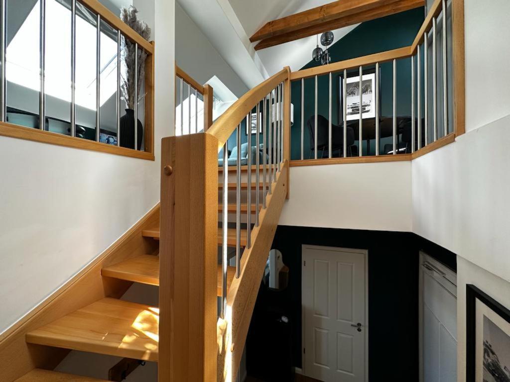 Nr 14 - Hochwertiges 3 Zimmer Maisonette Appartment Mit Grosszugigen Wohnbereich Und Balkon Leipzig Buitenkant foto