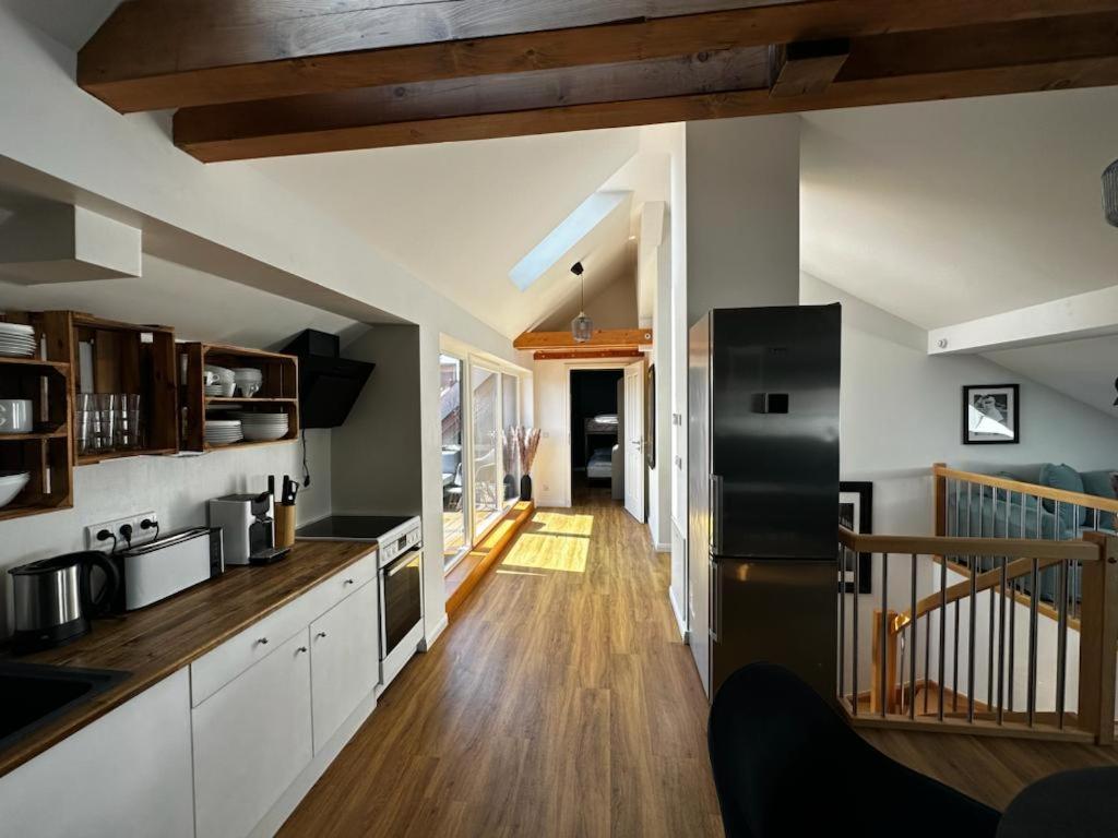 Nr 14 - Hochwertiges 3 Zimmer Maisonette Appartment Mit Grosszugigen Wohnbereich Und Balkon Leipzig Buitenkant foto
